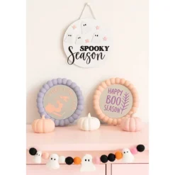 Halloween-Deko Spiegel im 2er-Set | Handgemacht | “Witch vibes only” & “Happy Boo Season