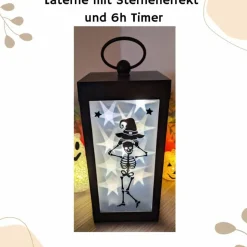 Hallowen Laterne, Grusel Licht, Halloween Dekoration