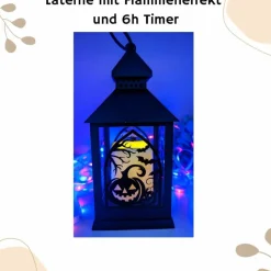Hallowen Laterne, Grusel Licht, Halloween Dekoration