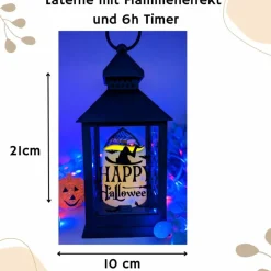 Hallowen Laterne, Grusel Licht, Halloween Dekoration