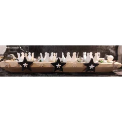 Haltbarer LED Adventskranz, wiederverwendbar