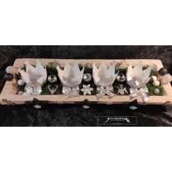 Haltbarer LED Adventskranz, wiederverwendbar