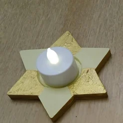 Handbemalte Stern Windlicht 3er Set, Windlicht Stern, Weihnachten Dekoration, Stern Windlichter, Weihnachten Windlicht