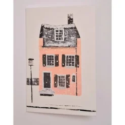 Handbemalte Weihnachtskarte (Original)