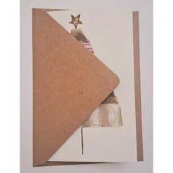 Handbemalte Weihnachtskarte (Original)