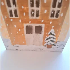 Handbemalte Weihnachtskarte (Original)