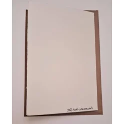 Handbemalte Weihnachtskarte (Original)