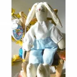 Handgearbeiteter allerliebster Osterhase im Tilda-Stil * FRAU HASE * oder * HERR HASE *