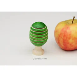 Handgedrechselter Weihnachtsbaum – Laubbaum grün „Bauh.-Baum“ Natur Gartenholz Hartriegel nachhaltig Weihnachtsdeko Gesc