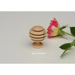 Handgedrechselter Weihnachtsbaum – Laubbaum „Bauh.-Baum“ rund Natur Gartenholz Hartriegel nachhaltig Weihnachtsdeko Gesc