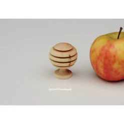 Handgedrechselter Weihnachtsbaum – Laubbaum „Bauh.-Baum“ rund Natur Gartenholz Hartriegel nachhaltig Weihnachtsdeko Gesc