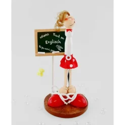 Handgefertigte Figur für Lehrerinnen – Persönliches Geschenk zum Abschied und Dankeschön