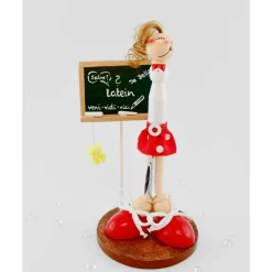 Handgefertigte Figur für Lehrerinnen – Persönliches Geschenk zum Abschied und Dankeschön