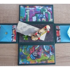 Handgefertigte Geldgeschenkverpackung Skateboard