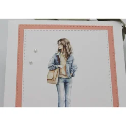 Handgefertigte Geschenkbox zur Jugendweihe mit Karte & Geldfach