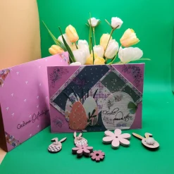 Handgefertigte Osterkarte mit Umschlag – Individuell & Einzigartig