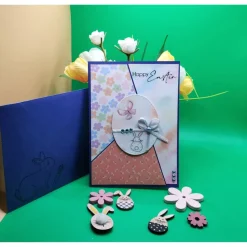 Handgefertigte Osterkarte mit Umschlag – Individuell & Einzigartig