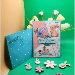 Handgefertigte Osterkarte mit Umschlag – Individuell & Einzigartig