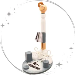 Handgefertigte Parkour Holzfigur – Kreatives Geschenk und Geldidee für Sportler