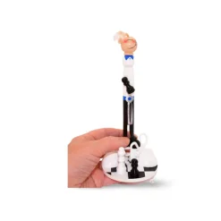 Handgefertigte Schachspieler Holzfigur 16,5 cm – Originelles Geldgeschenk und Deko für Schachfans