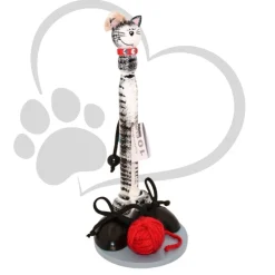 Handgefertigtes Geldgeschenk Katze aus Holz – Kreative Geschenkidee für Katzenfreunde zum Geburtstag