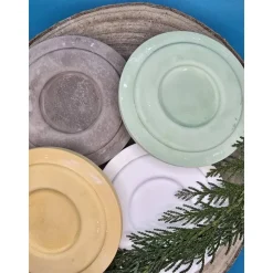 Handgegossene Raysin-Lichtkuppel in Pastell – Einzigartige Deko & sanftes Licht für dein Zuhause / gross /Punkte