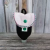 Handgel- / Desinfektionsmittel-Tasche | JOSI – Handmadetasche mit dekorativer Borte | Accessoire für Oktoberfest