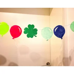 Handgemachte Filzgirlande/ Party Dekor Wunschfarbe