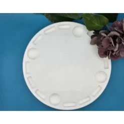 Handgemachte Steckerchen-Halter in Pastell – Wechselbare Deko für jede Saison