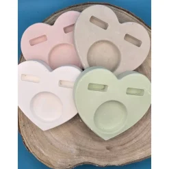 Handgemachte Steckerchen-Halter in Pastell – Wechselbare Deko für jede Saison