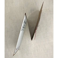 Handgemachte Weihnachtskarte ''Lebkuchen Sterne'' | Fun-Fold Karte | B6