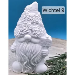 Handgemachte Wichtel aus Raysin – zeitlose Unikate, 9 Varianten