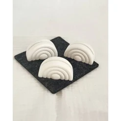 ️Handgemachter Fotokartenhalter im Regenbogendesign – stilvoll, schlicht & vielseitig verwendbar