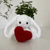 Handgemachter Häkelhase mit Herz – kuscheliges Amigurumi Geschenk