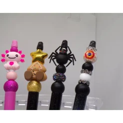 Handgemachter Kugelschreiber mit Dekofigur & Ersatzmine – kreatives Geschenk, Unikat