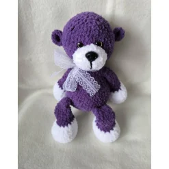 Handgemachter Teddybär "Lila", ca.25 cm