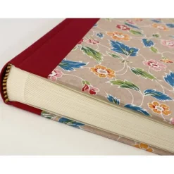 Handgemachtes Fotoalbum & Gästebuch Dekor - Katazome 