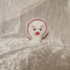 Handgemachtes LED-Teelichtcover aus Filz – liebevoll bestickt