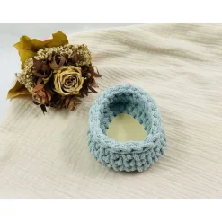 Handgemachtes Osternest mit Holzboden -  3 Größen & Gravur-Optionen