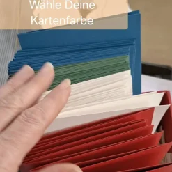 Handgemalte Weihnachtsgrußkarten Schneemann,  Winterliche Klappkarte, Grußkarte Weihnachten