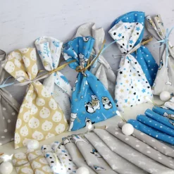 Handgenähter Adventskalender zum Befüllen mit 24 Stoffsäckchen | Advent | Weihnachten