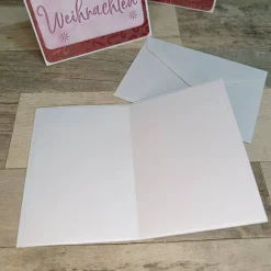 handgeprägte Weihnachtskarten