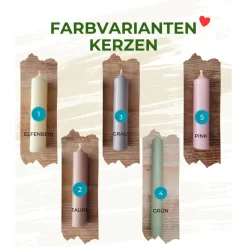 Handmade Geschenkset Geburtstag,Mitbringsel,Geschenkidee Geburtstag,Kerzenständer,Kerze,Muttertag,Geschenk Kollegen