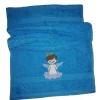 Handtuch Engel Taufe bestickt mit Name