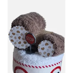 Handtuchtorte Führerschein bestanden Auto Geschenk aus Handtücher 18. Geburtstag Führerschein volljä