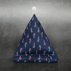 Handykissen / Sitzsack CANDY CANES  - Smartphonestütze, Tabletkissen, Kirschkernfüllung | RÄUBERKIND