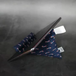 Handykissen / Sitzsack CANDY CANES  - Smartphonestütze, Tabletkissen, Kirschkernfüllung | RÄUBERKIND