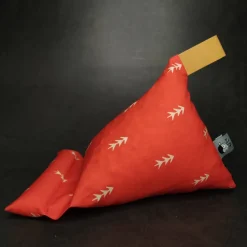 Handykissen / Sitzsack TREES ON RED  - Smartphonestütze, Tabletkissen, Kirschkernfüllung | RÄUBERKIND