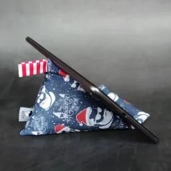 Handykissen / Sitzsack WONDERFUL TIME  - Smartphonestütze Weihnachten, Handyhalterung, Kirschkernfüllung | RÄUBERKIND