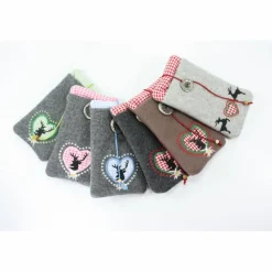 Handytasche - Hirsch im Herz zum OKTOBERFEST, Farbwahl, Handy Etui für Samsung, iPhone  Smartphone,  Handyhülle